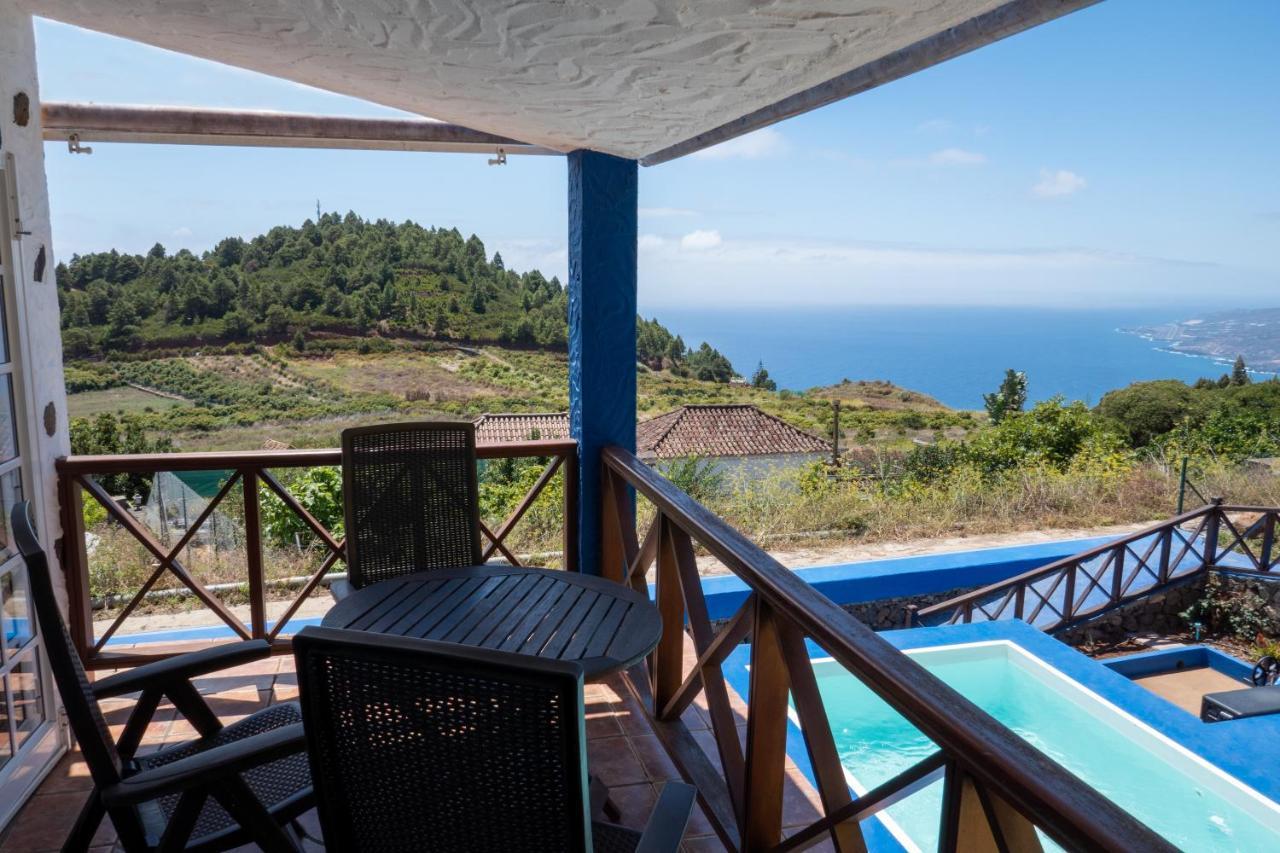 Casa Alba, Casa Rural Con Piscina-Spa Climatizada Hasta 34º Gratuito Y Vistas Al Mar Puntallana Exteriör bild