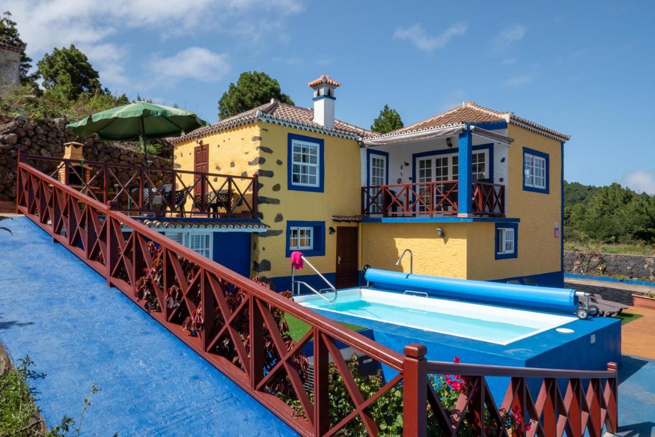 Casa Alba, Casa Rural Con Piscina-Spa Climatizada Hasta 34º Gratuito Y Vistas Al Mar Puntallana Exteriör bild