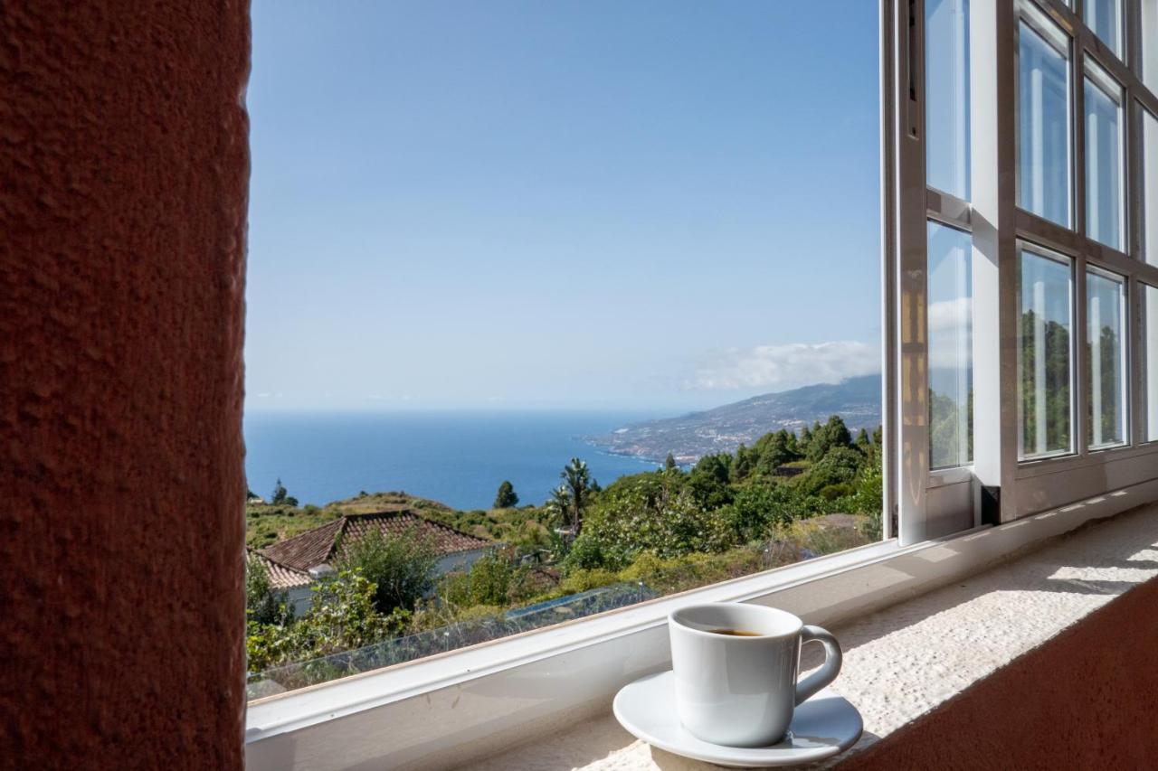 Casa Alba, Casa Rural Con Piscina-Spa Climatizada Hasta 34º Gratuito Y Vistas Al Mar Puntallana Exteriör bild