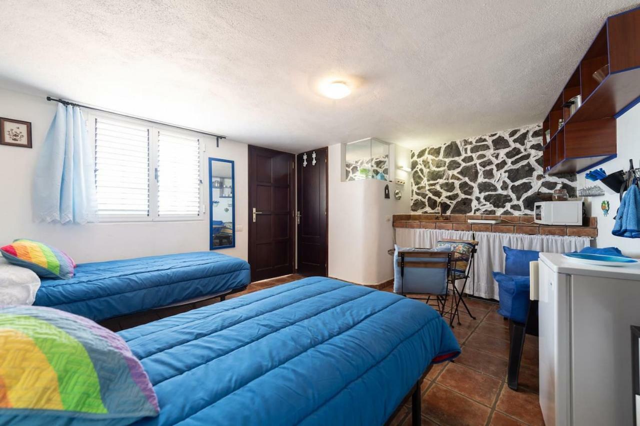 Casa Alba, Casa Rural Con Piscina-Spa Climatizada Hasta 34º Gratuito Y Vistas Al Mar Puntallana Exteriör bild