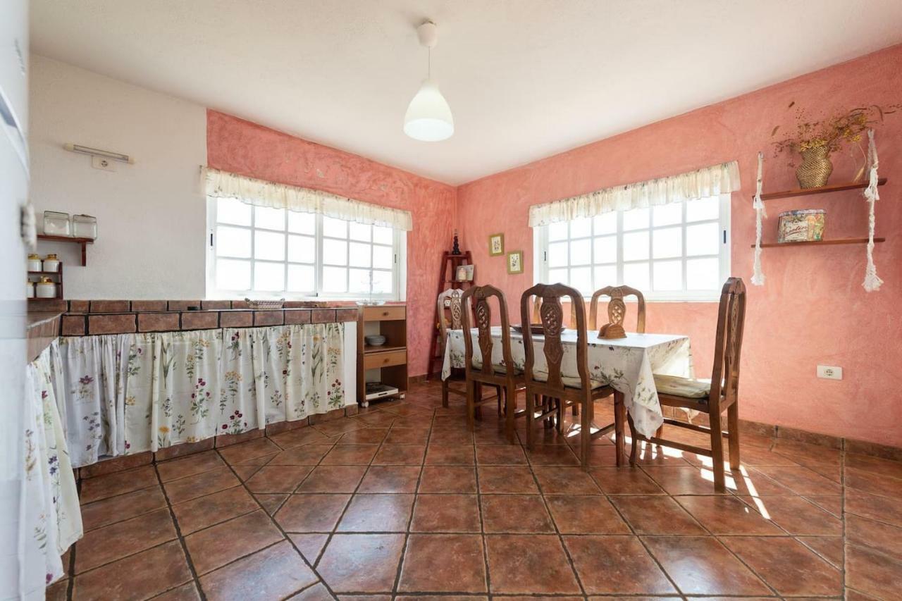 Casa Alba, Casa Rural Con Piscina-Spa Climatizada Hasta 34º Gratuito Y Vistas Al Mar Puntallana Exteriör bild