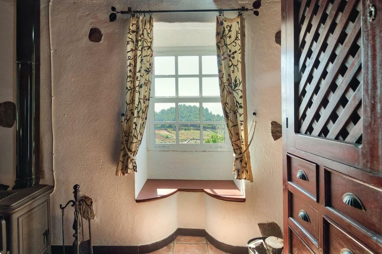 Casa Alba, Casa Rural Con Piscina-Spa Climatizada Hasta 34º Gratuito Y Vistas Al Mar Puntallana Exteriör bild